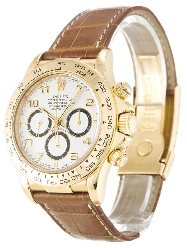 Rolex Daytona 16518 Mens 40 Mm Yellow Gold Case Automatic Movement - Image 2