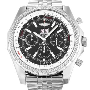 Breitling Bentley 6.75 A44362 Mens 48.8 Mm Steel Case Quartz Movement