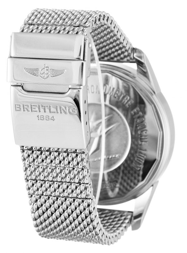 Breitling Transocean Chronograph Ab0510 Mens 46 Mm Steel Case Quartz Movement - Image 3