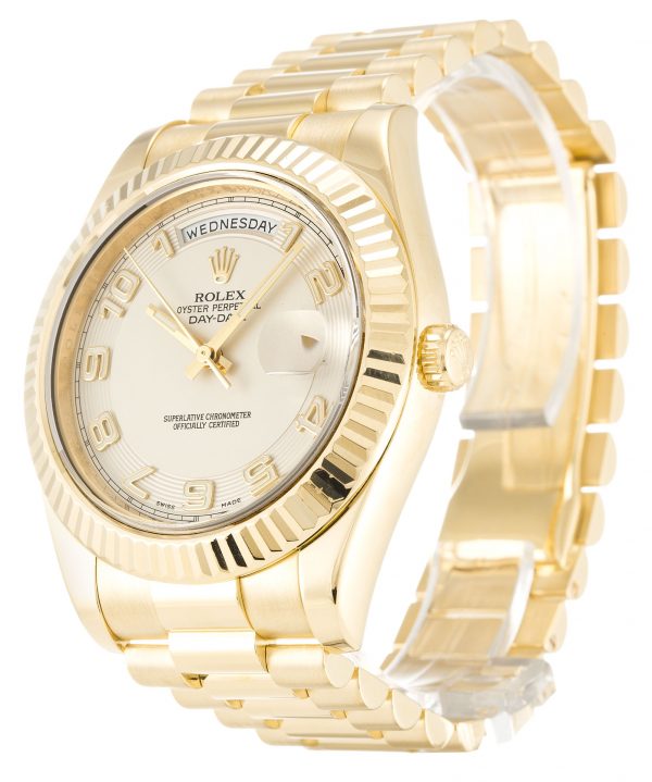 Rolex Day-date Ii 218238 Mens 41 Mm Yellow Gold Case Automatic Movement - Image 2