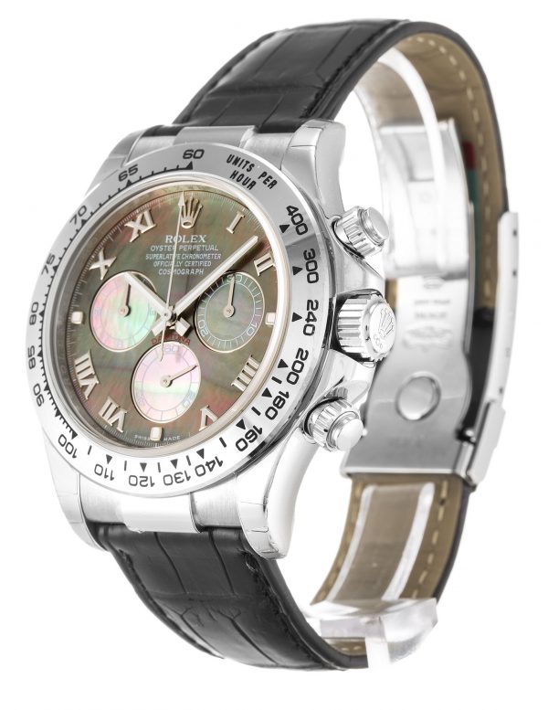 Rolex Daytona 116519 Mens 40 Mm White Gold Case Automatic Movement - Image 2
