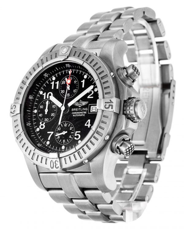 Breitling Chrono Avenger E13360 Mens 44 Mm Titanium Case Quartz Movement - Image 2