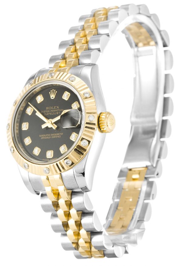 Rolex Datejust Lady 179313 Ladies 26 Mm Steel & Yellow Gold Set With Diamonds Case Automatic Movement - Image 2