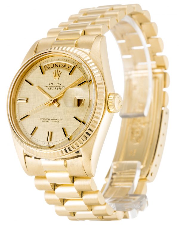 Rolex Day-date 1803 Mens 36 Mm Yellow Gold Case Automatic Movement - Image 2