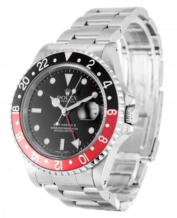 Rolex Gmt Master Ii 16710 Mens 40 Mm Steel Case Automatic Movement - Image 2