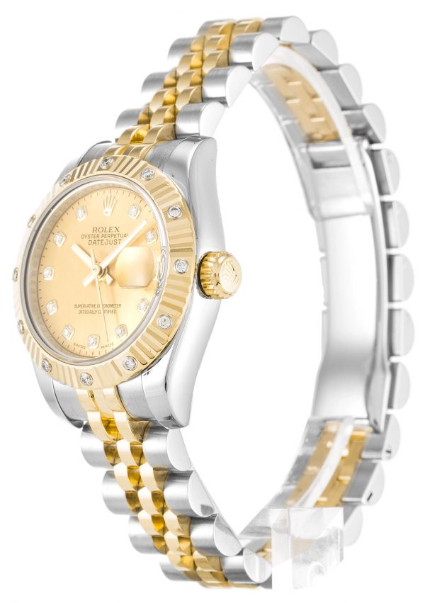Rolex Datejust Lady 179313 Ladies 26 Mm Steel & Yellow Gold Set With Diamonds Case Automatic Movement - Image 2