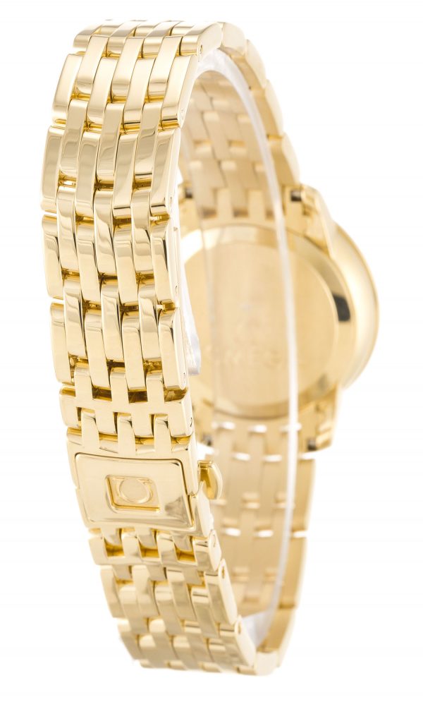 Omega De Ville Prestige 424.50.24.60.05.001 Ladies 23 Mm Yellow Gold Case Quartz Movement - Image 3