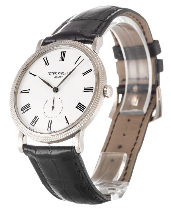 Patek Philippe Calatrava 5119g Mens 36 Mm White Gold Case Manual Movement - Image 2