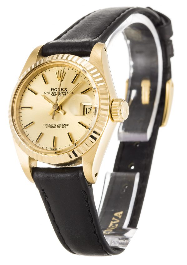 Rolex Datejust Lady 6917 Ladies 26 Mm Steel & Yellow Gold Case Automatic Movement - Image 2