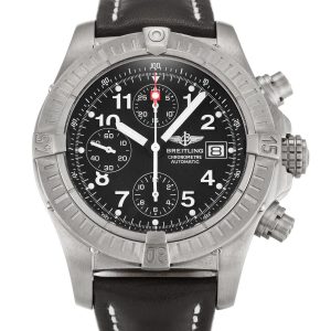 Breitling Chrono Avenger E13360 Mens 44 Mm Titanium Case Quartz Movement