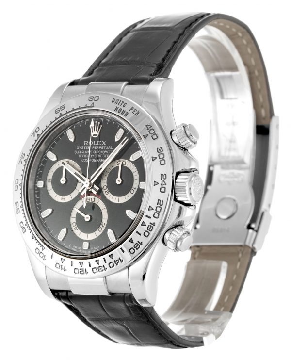 Rolex Daytona 116519 Mens 39 Mm White Gold Case Automatic Movement - Image 2