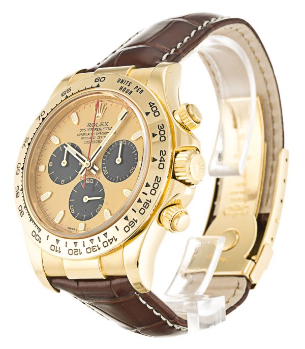 Rolex Daytona 116518 Mens 40 Mm Yellow Gold Case Automatic Movement - Image 2