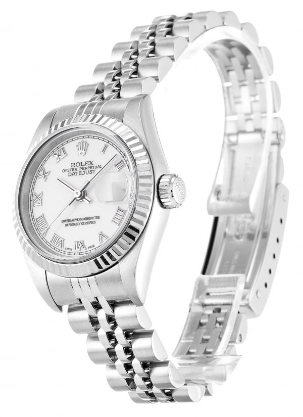 Rolex Datejust Lady 79174 Ladies 25 Mm Steel & White Gold Case Automatic Movement - Image 2