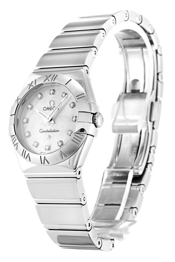 Omega Constellation Mini 123.10.24.60.55.002 Ladies 24 Mm Steel Case Quartz Movement - Image 2