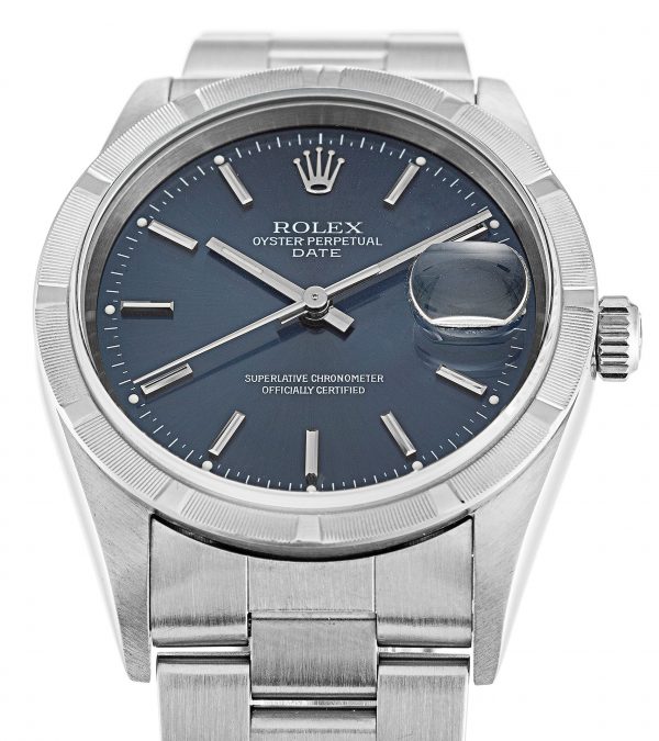 Rolex Oyster Perpetual Date 15210 Unisex 34 Mm Steel Case Automatic Movement - Image 4