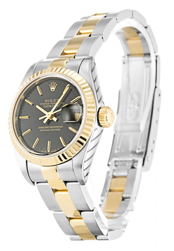 Rolex Datejust Lady 69173 Ladies 26 Mm Steel & Yellow Gold Case Automatic Movement - Image 2