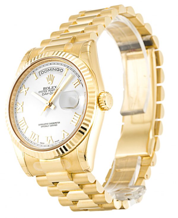 Rolex Day-date 118238 Mens 36 Mm Yellow Gold Case Automatic Movement - Image 2