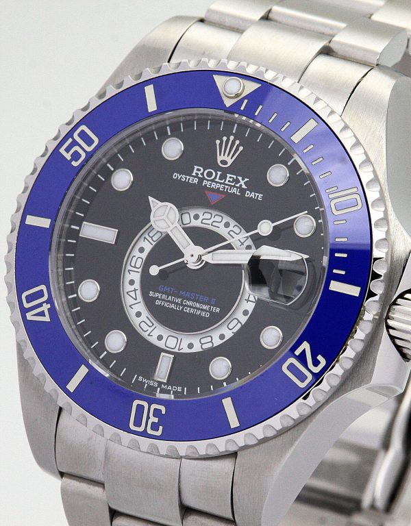 Rolex Gmt Master 16720 Men 40 Blue Steel Case Automatic Movement - Image 3
