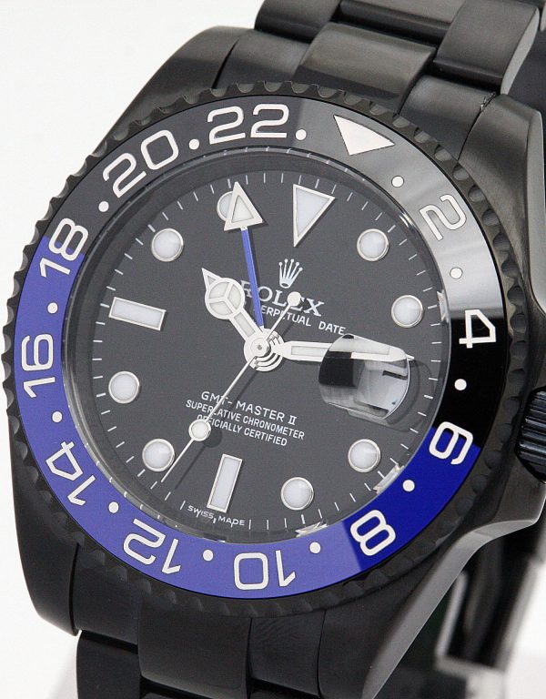 Rolex Men Oyster Perpetual 176200 Men Black Adn Blue Steel Case Automatic Movement - Image 3