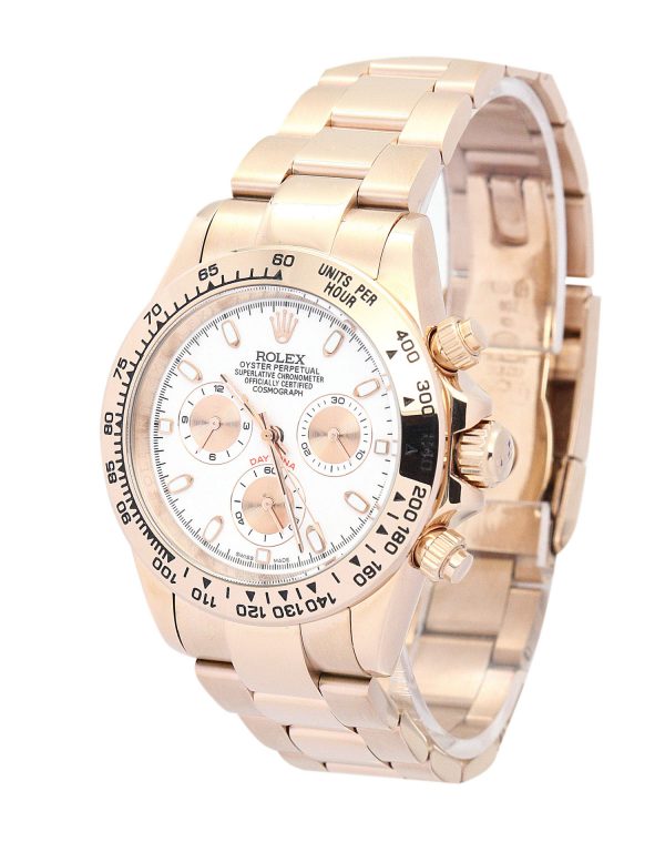 Rolex Daytona 116505 Mens 40 Mm Rose Gold Case Automatic Movement - Image 2