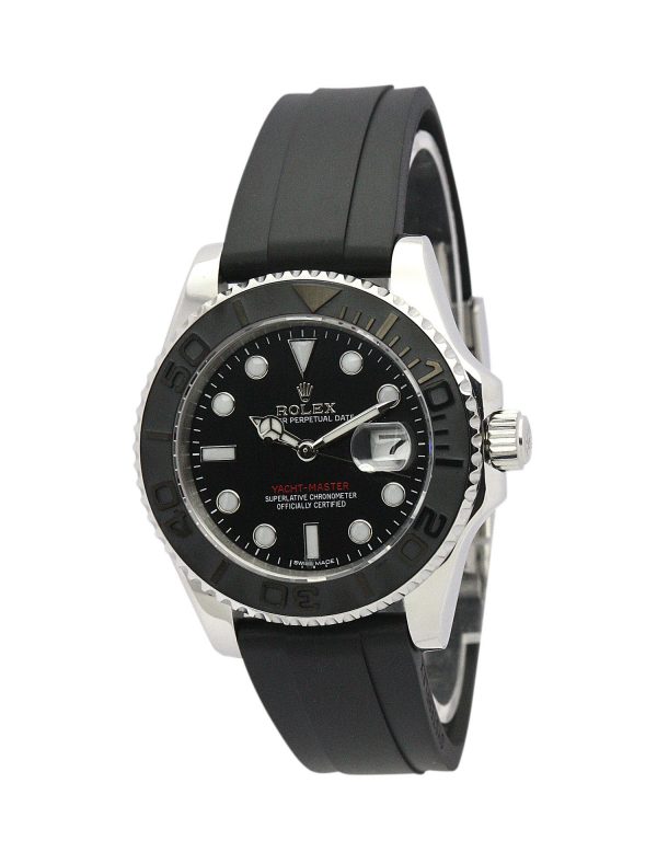 Rolex Yacht-master 169622 Unisex 35 Mm Black & Steel Case Automatic Movement - Image 2