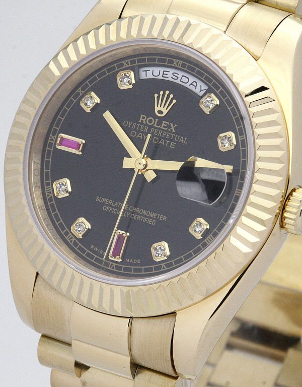 Rolex Day-date 118238 Mens 36 Mm Yellow Gold Case Automatic Movement - Image 3