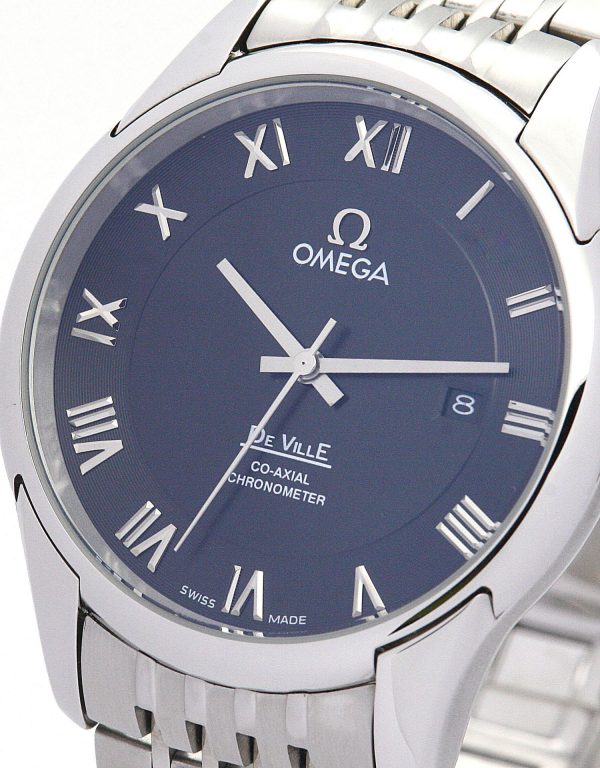 Omega De Ville Hour Vision 431.33.41.21.01.001 Mens 41 Mm Steel Case Automatic Co-axial Movement - Image 3