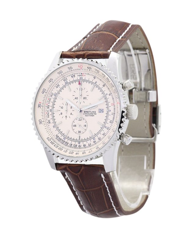 Breitling Navitimer World A24322 Mens 46 Mm Steel Case Quartz Movement - Image 2